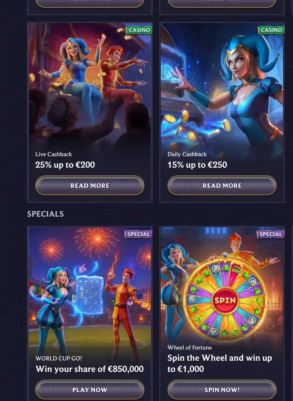 Lolajack casino review section 6
